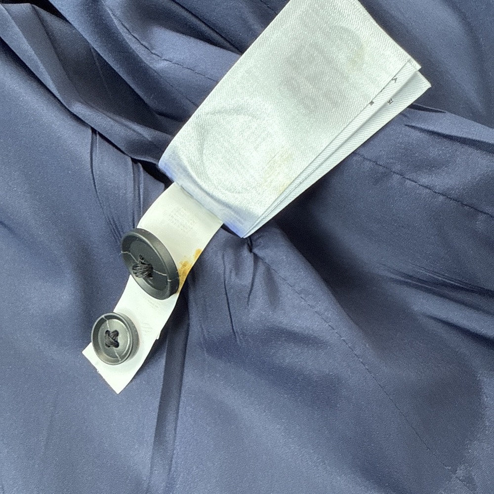 Banana Republic Classic Fit Blue Blazer 2‎ Marzotto Italian Wool Blend Workwear - Picture 14 of 16